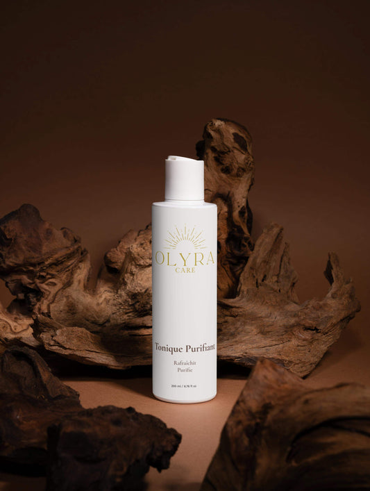 Tonique Purifiant Olyra Care, tonique purifiant qui resserre les pores et équilibre le pH cutané.